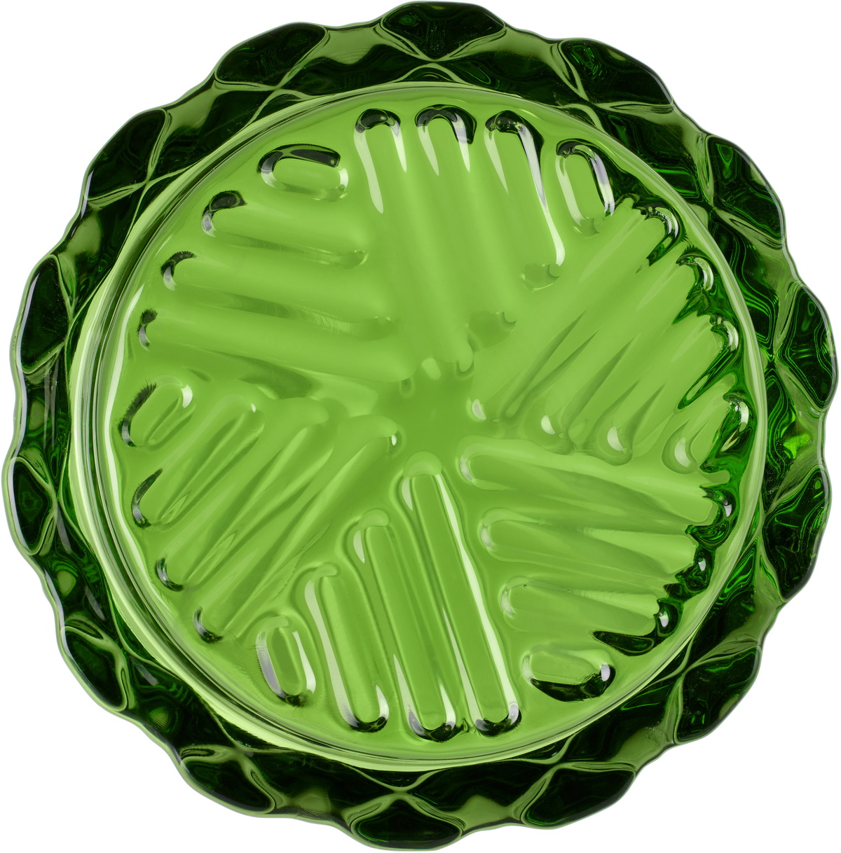 Houseplant Green Glass Grinder