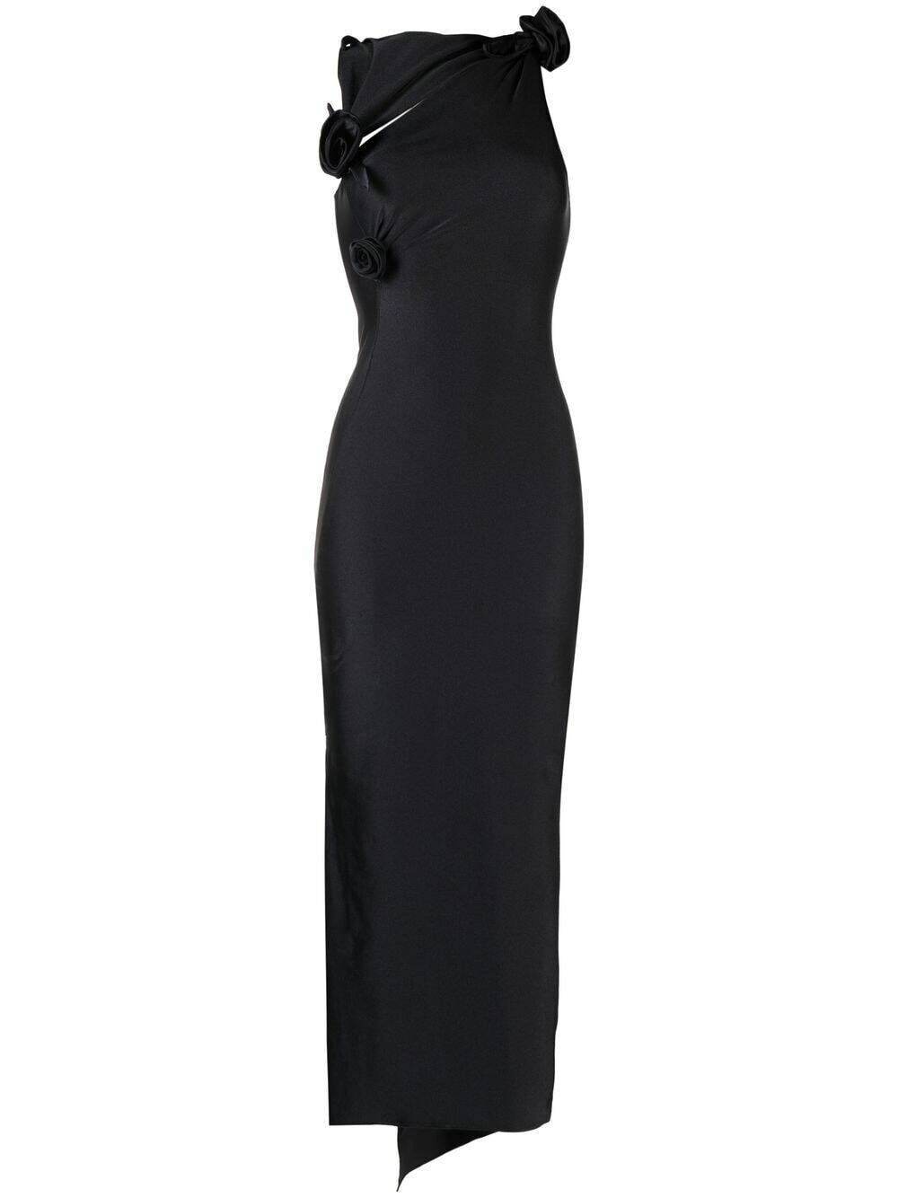 COPERNI - Cut-out Detail Long Asymmetric Dress Coperni