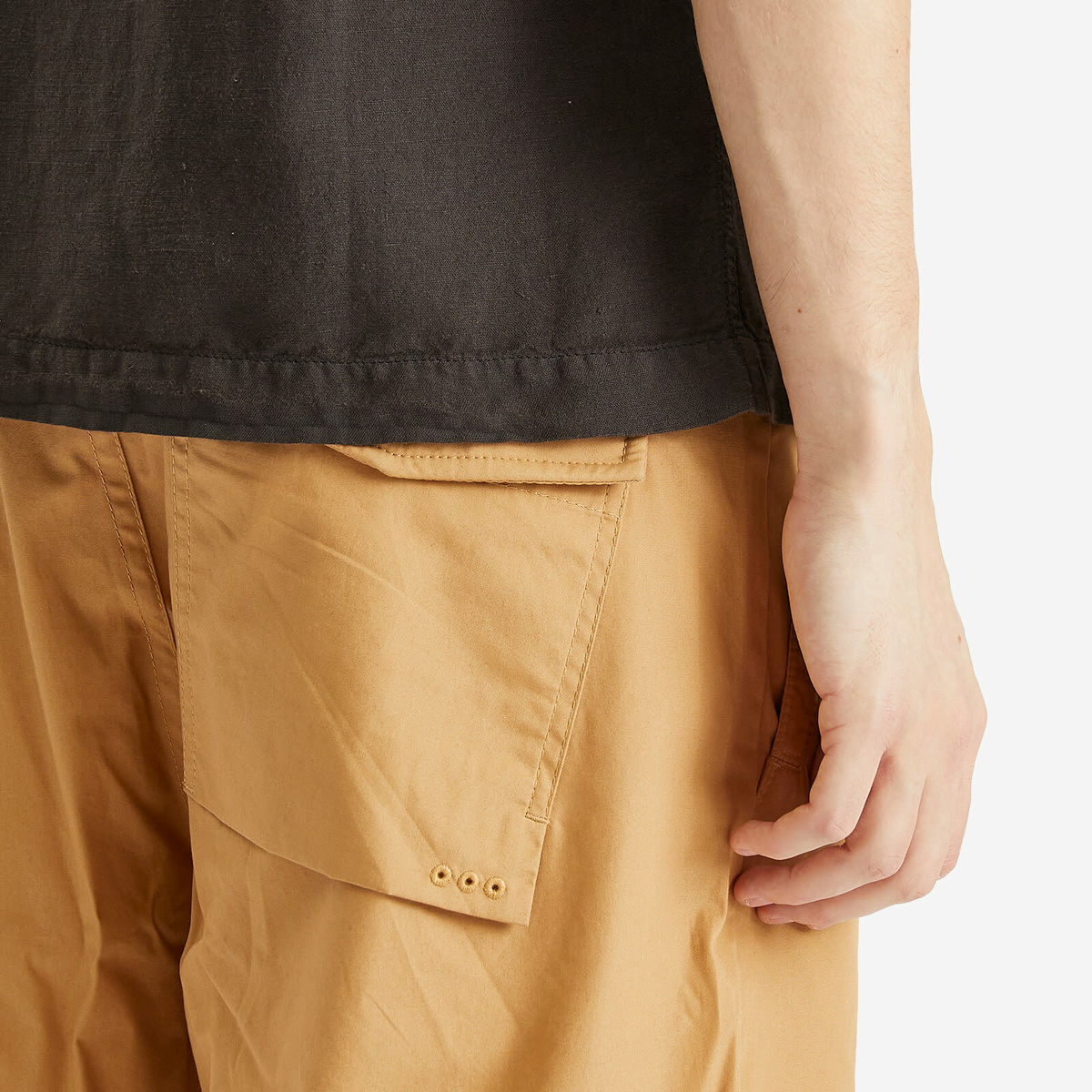 Maharishi Men's Original Snoshorts in Coyote