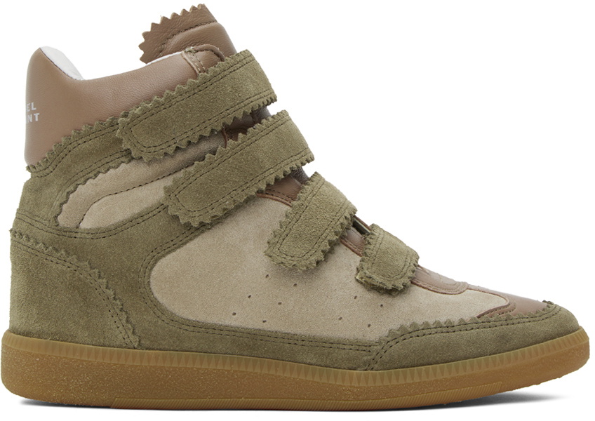 Isabel Marant Taupe Bilsy Sneakers Isabel Marant