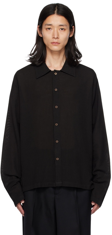 Photo: Our Legacy Black Isola Shirt