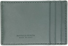 Bottega Veneta Gray Cassette Credit Card Holder