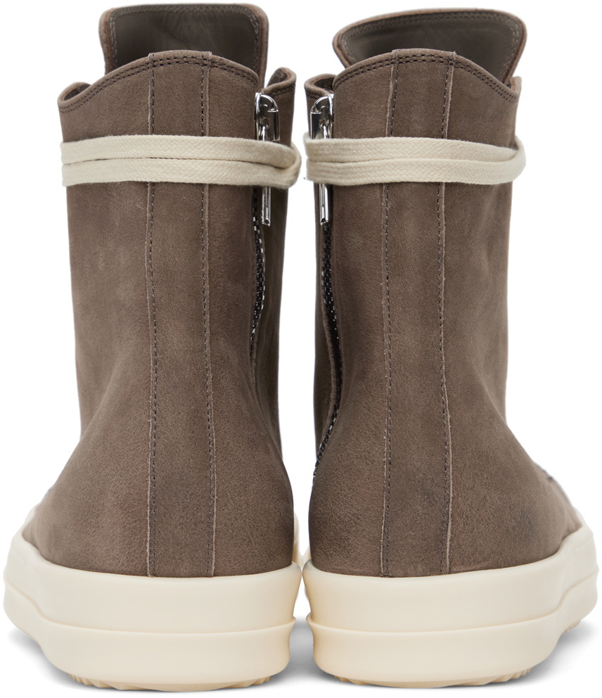 Catesby Bristol Heren Trainers Waxy Nubuck Lederen Klassieke Casual