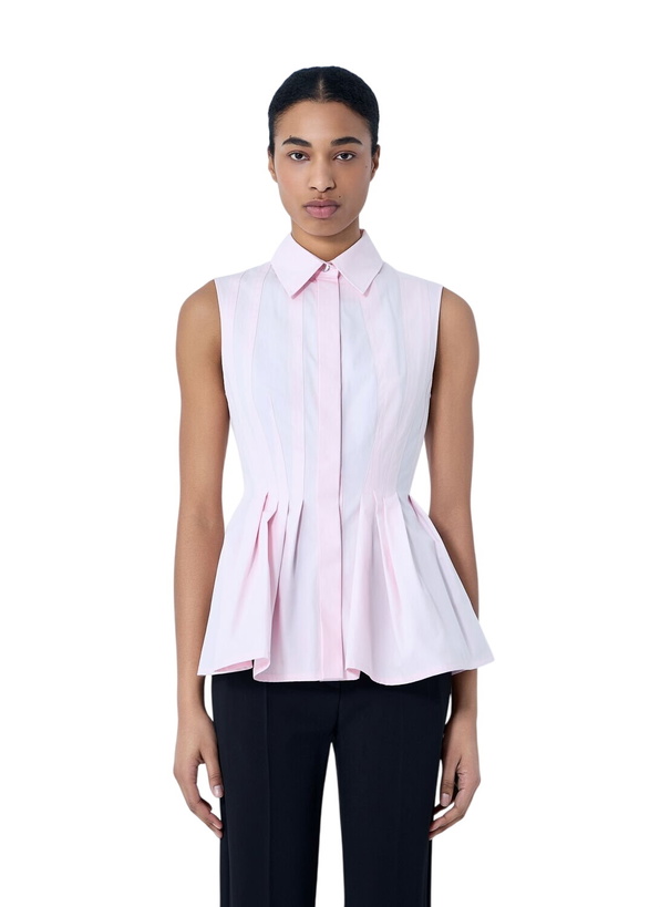 Photo: Sportmax Sleeveless Pleated Blouse