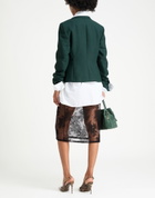 Ferragamo Womens Blazer Emerald in Green