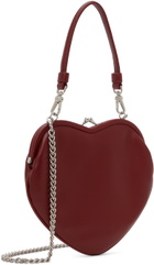 Vivienne Westwood Red Belle Heart Frame Bag