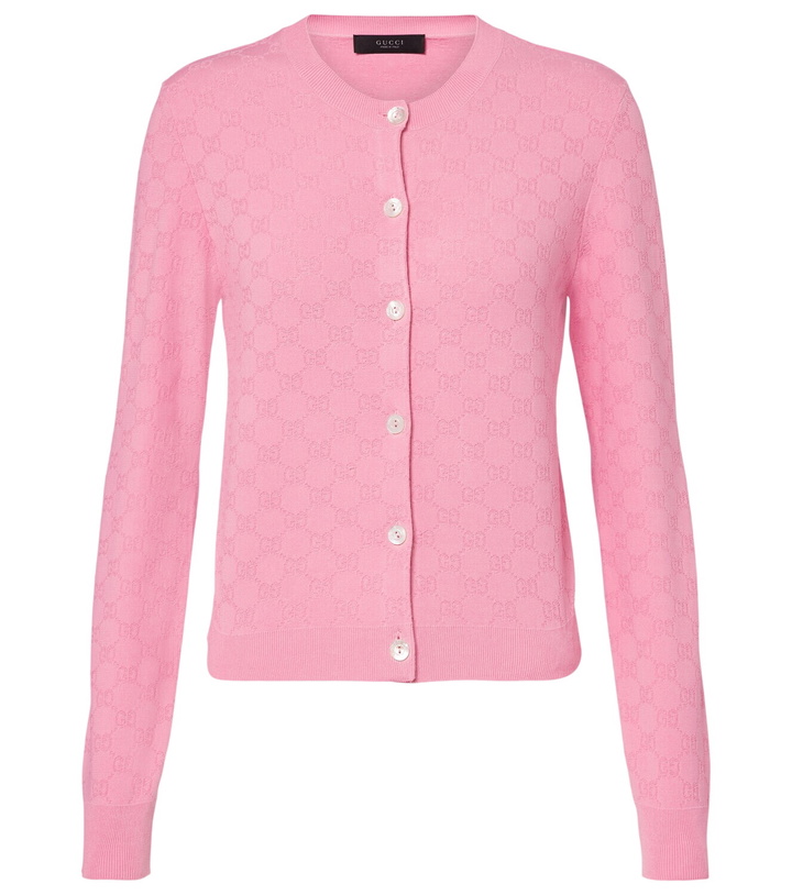 Photo: Gucci GG jacquard cardigan