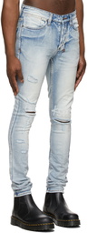 Ksubi Blue Van Winkle 1999 City High Jeans