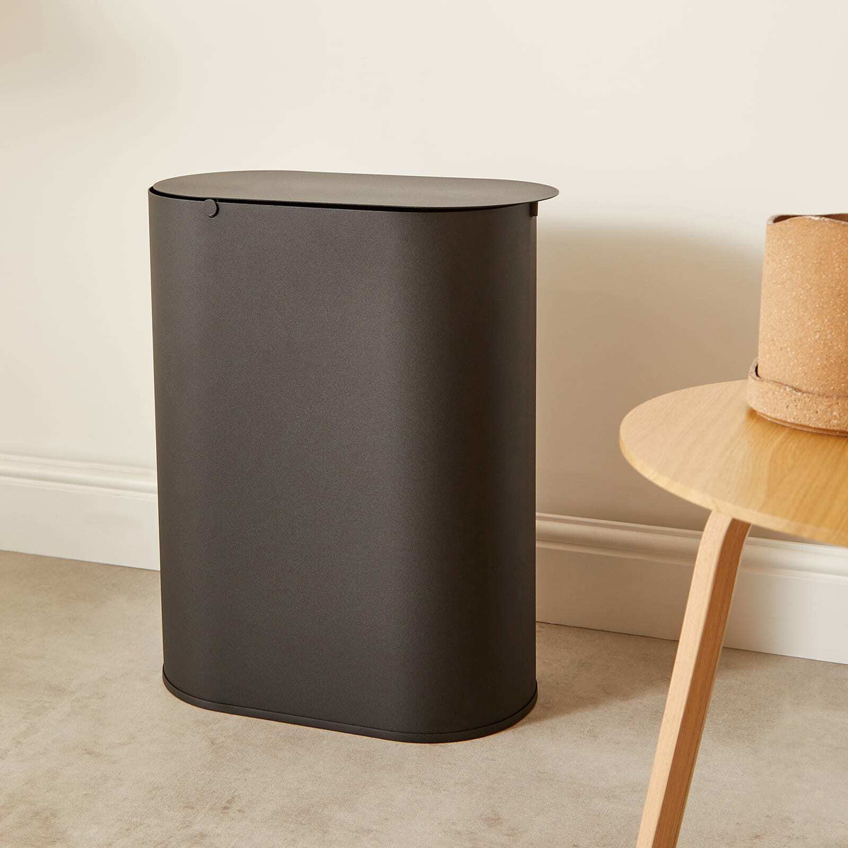 Ferm Living Enkel Bin in Black