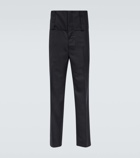 Dries Van Noten High-rise wool straight pants