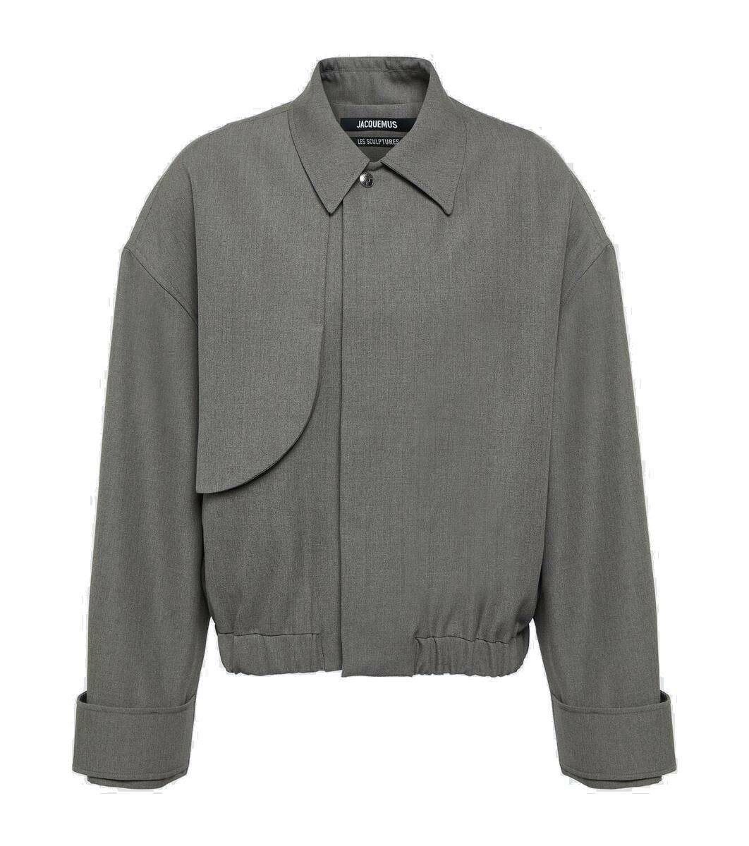 Jacquemus Salti virgin wool bomber jacket Jacquemus