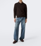 Allude Cashmere polo sweater