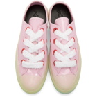 JW Anderson Pink Converse Edition Patent Chuck Taylor 70 Toy Low Sneakers