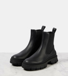 Moncler Hevea leather Chelsea boots