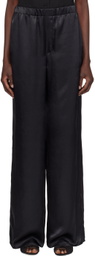 Ludovic de Saint Sernin Black Elasticized Waistband Trousers