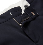 Sandro - Midnight-Blue Tapered Twill Trousers - Midnight blue