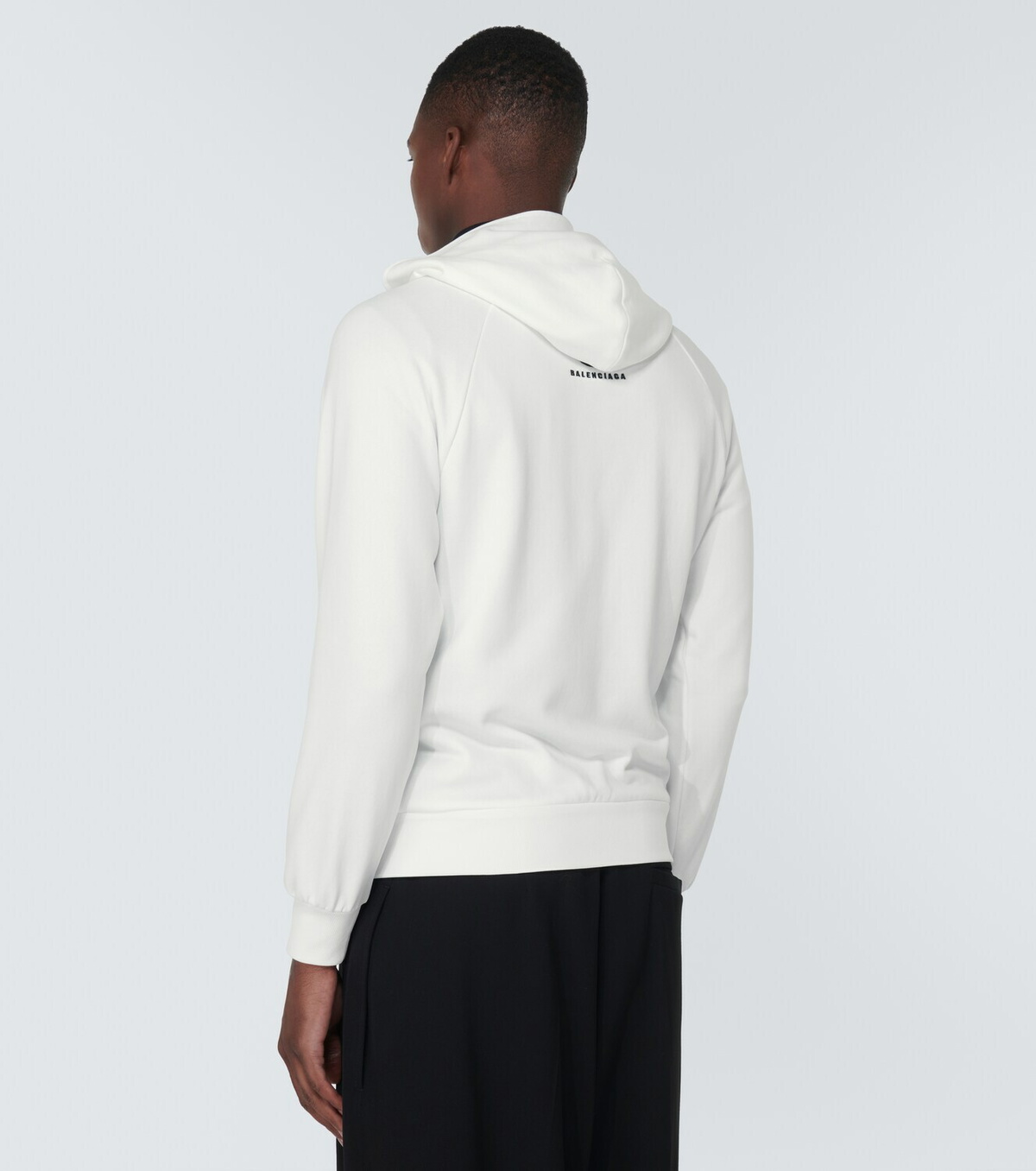 Balenciaga Logo hooded jacket