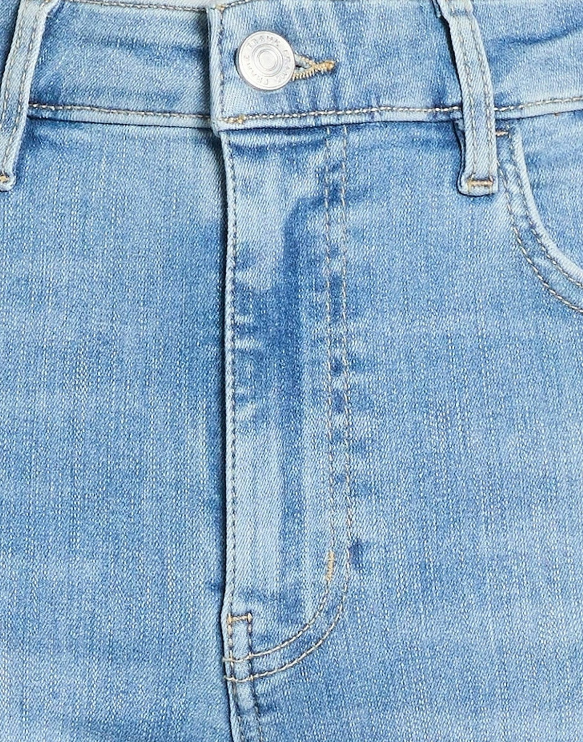 Frame Le Crop Mini Boot Womens Jeans in Blue