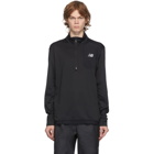 New Balance Black Heat Grid Half-Zip Sweater