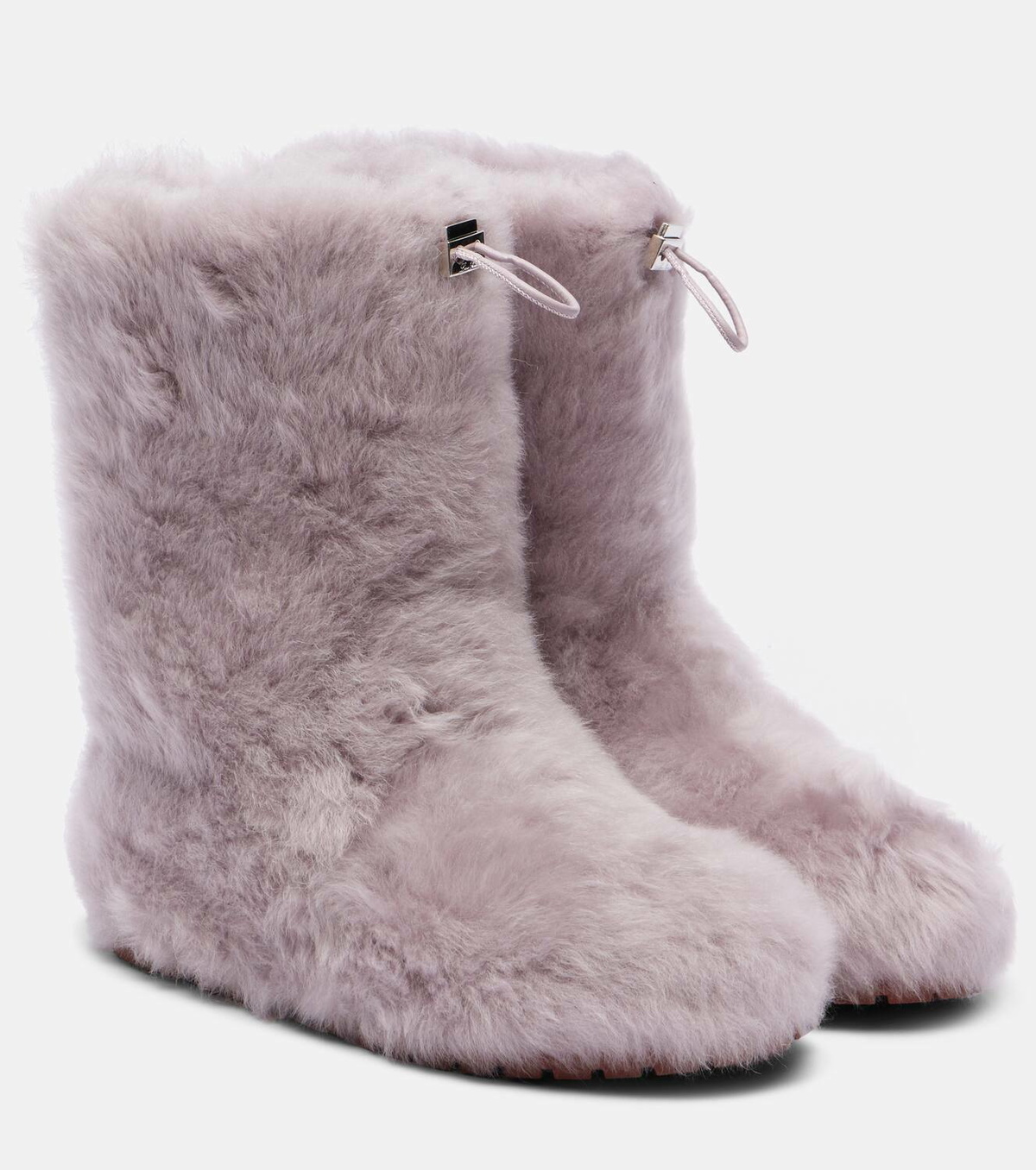 Loro Piana Quinn shearling ankle boots