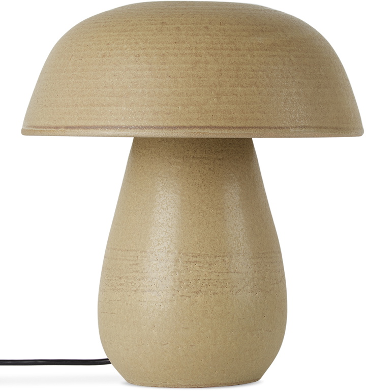 Photo: Nicholas Bijan Pourfard SSENSE Exclusive Green & Beige Mushroom Lamp