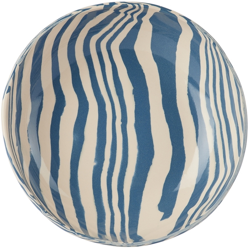 Henry Holland Studio Blue & White Pasta Bowl