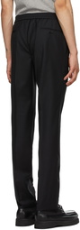 Brioni Black Wool Sydney Trousers