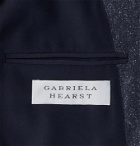 Gabriela Hearst - Damien Donegal Wool-Blend Blazer - Blue