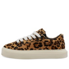 Cole Buxton Men's Wilson Sneakers in Leopard Print