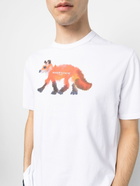 MAISON KITSUNE' - Printed Cotton T-shirt