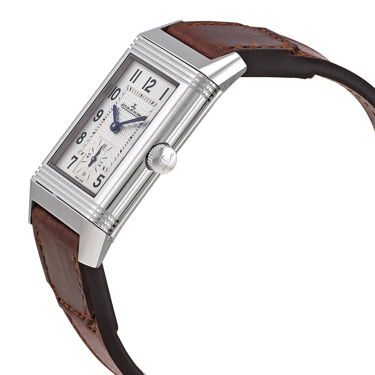 Jaeger LeCoultre Reverso Hand Wind Silver Dial Watch Q2438522