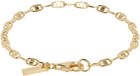 Hatton Labs SSENSE Exclusive Gold Mariner Bracelet