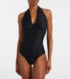 Heidi Klein Meteora jacquard swimsuit