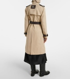 Burberry Foxfield silk and cotton trench coat