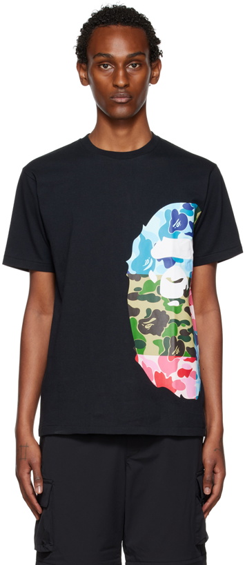 Photo: BAPE Black ABC Camo Crazy T-Shirt