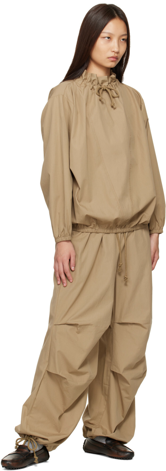 Baserange Khaki Uro Top