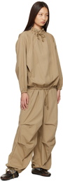 Baserange Khaki Uro Top