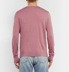 Theory - Riland Merino Wool-Blend Sweater - Pink