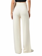 MC2 Saint Barth Woman Off-white Cashmere Blend Palazzo Pants