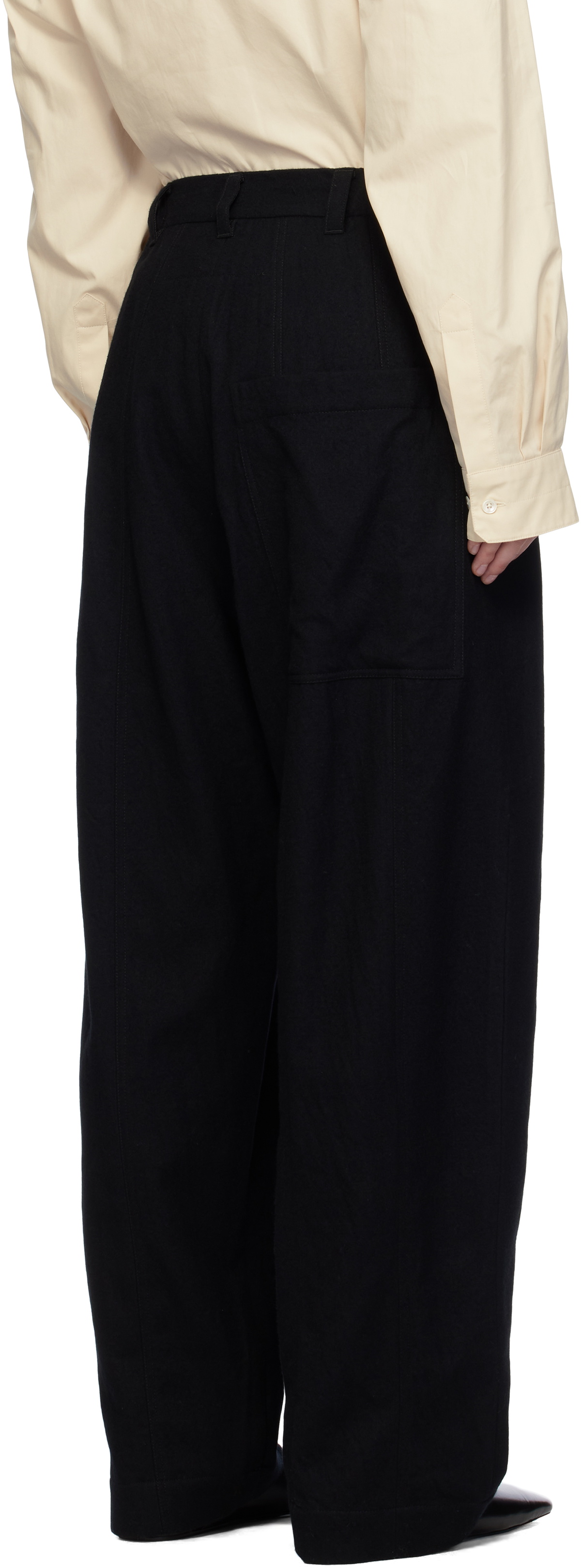 Toogood Black 'The Hiker' Trousers