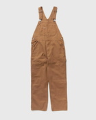 Dickies Dickies Duck Canvas Classic Bib Brown - Mens - Casual Pants