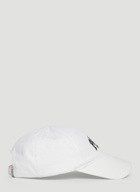 Paris Embroidered Cap in White