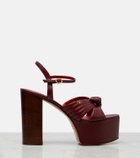 Valentino Garavani Crasher VLogo leather platform sandals