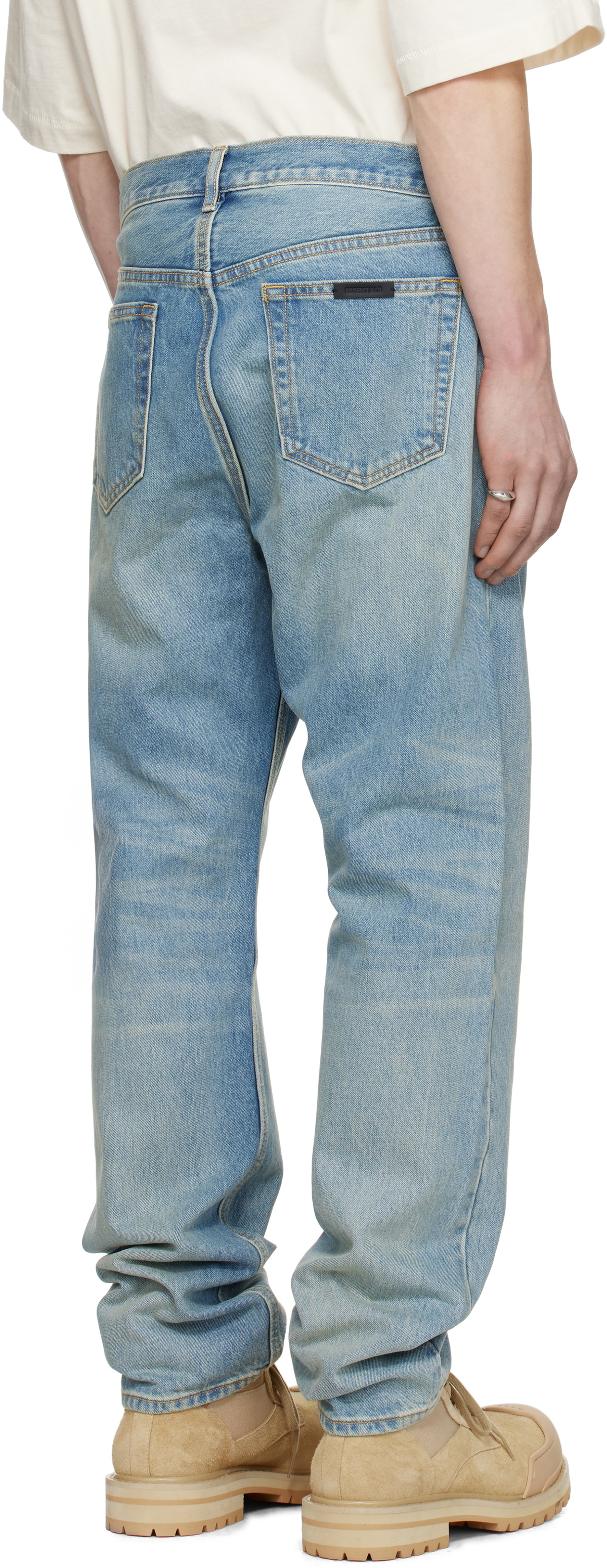 Fear of God ESSENTIALS Blue 5-Pocket Jeans