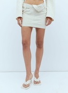 Jacquemus La Mini Jupe Bahia Skirt