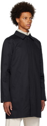 A.P.C. Navy Urban Mac Coat