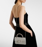 Roger Vivier Jewel Efflorescence Mini glitter tote bag