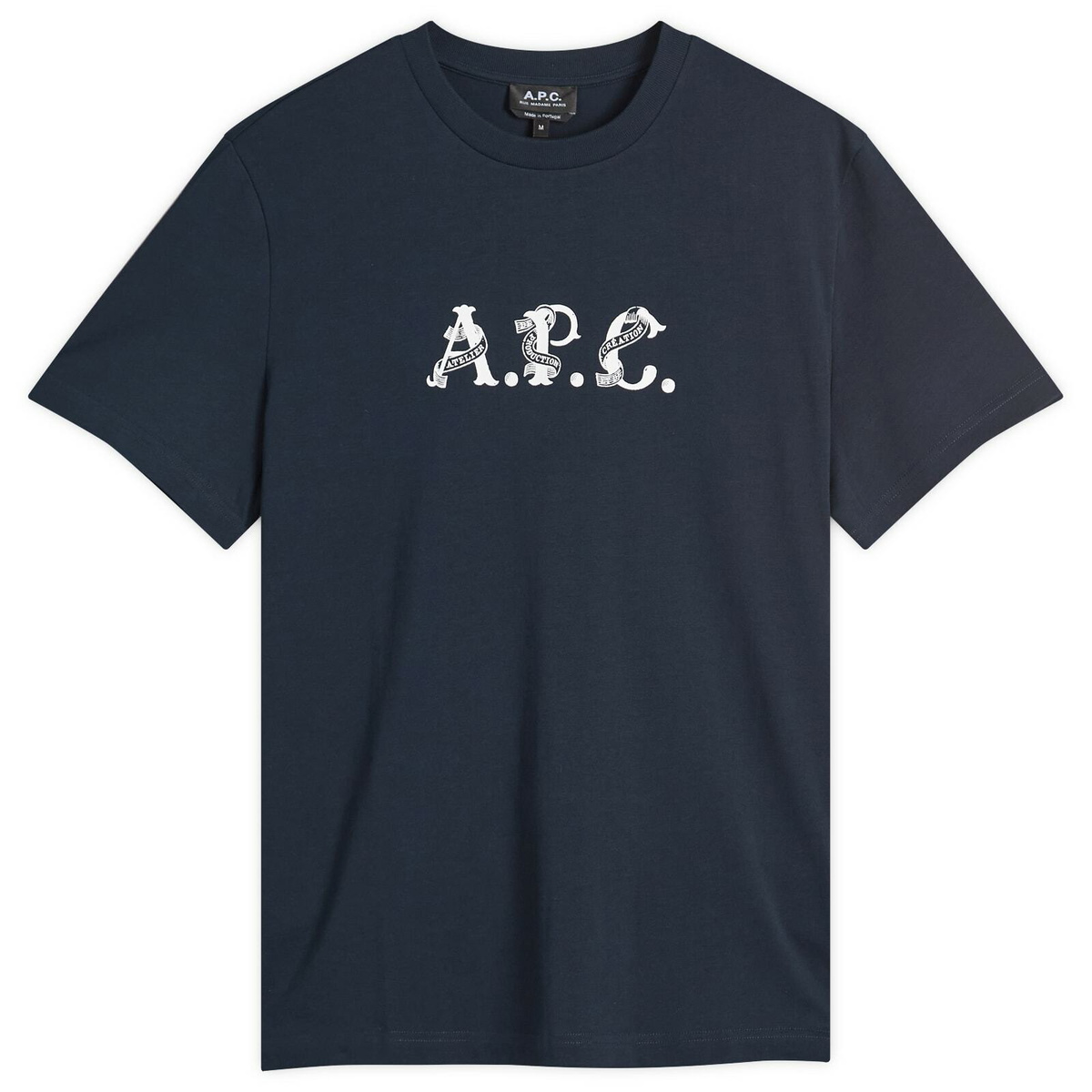 A.P.C｜SHORT-SLEEVED ROUND NECK T-SHIRTS (aymeric T-Shir Standard A.P.C. Brodée T-shirt | Organic Cotton | A.P.C.