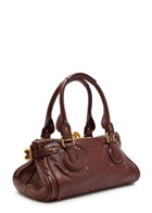 Chloe Paddington Padlock Grained Leather Shoulder bag - Brown - One Size