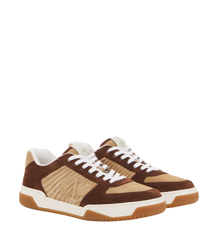 Photo: Valentino Garavani VLogo Sparry suede sneakers